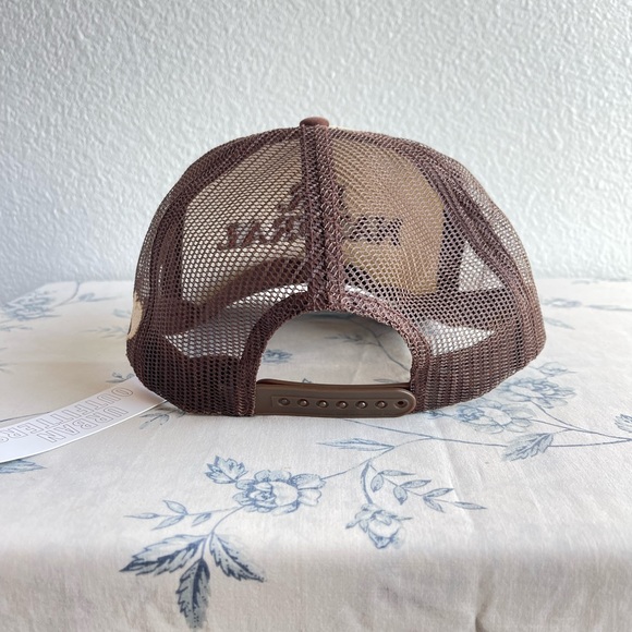 Urban outfitters cream and brown men’s hat - Picture 4 of 6